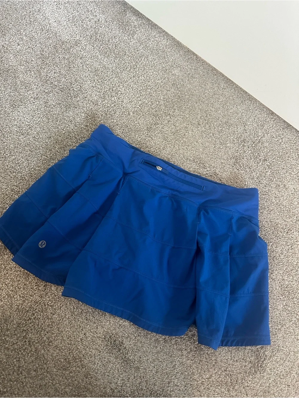 lululemon athletica Royal Blue Pace Rival Skort- Size 6 Regular- Great Condition